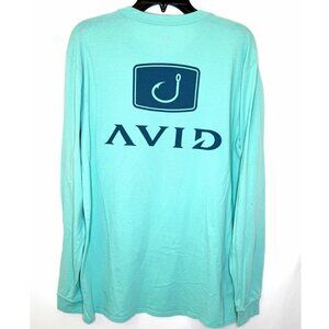 AVID Sportswear Core AVIDry Long Sleeve Shirt - Green - Size Large $39.99 MSRP